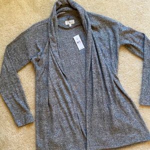 LOU & GREY Ribbed Cardigan